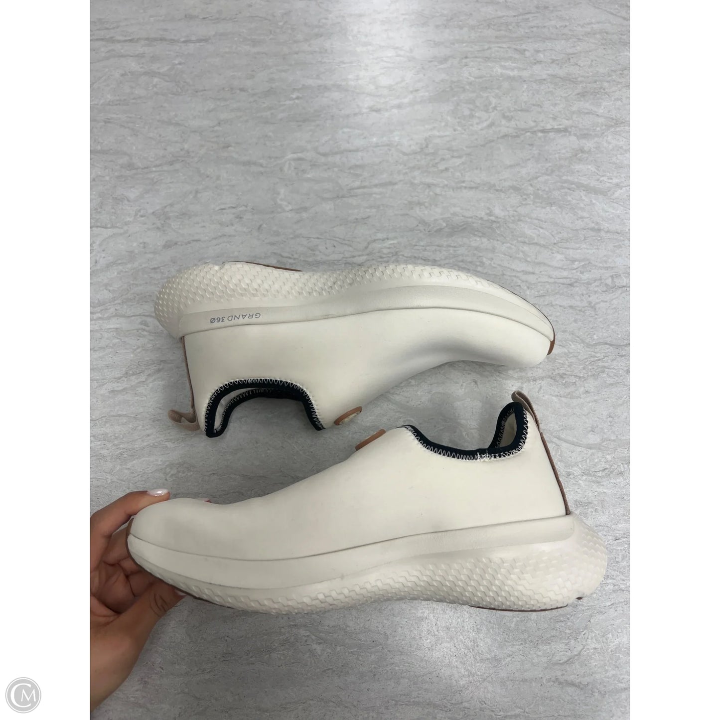 Shoes Sneakers By Cole-haan In Cream, Size: 8