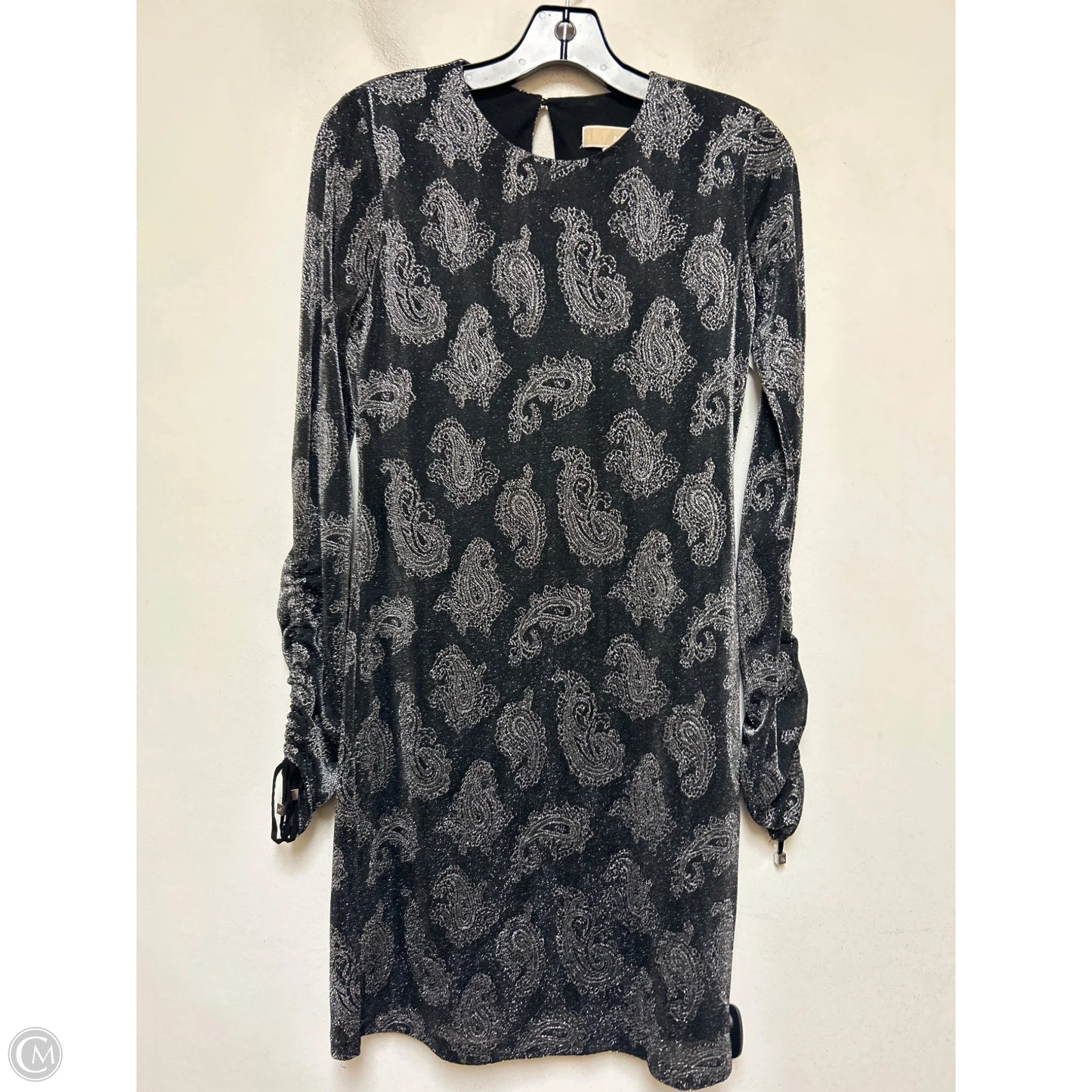 Dress Casual Short By Michael By Michael Kors In Black & Silver, Size: Xs