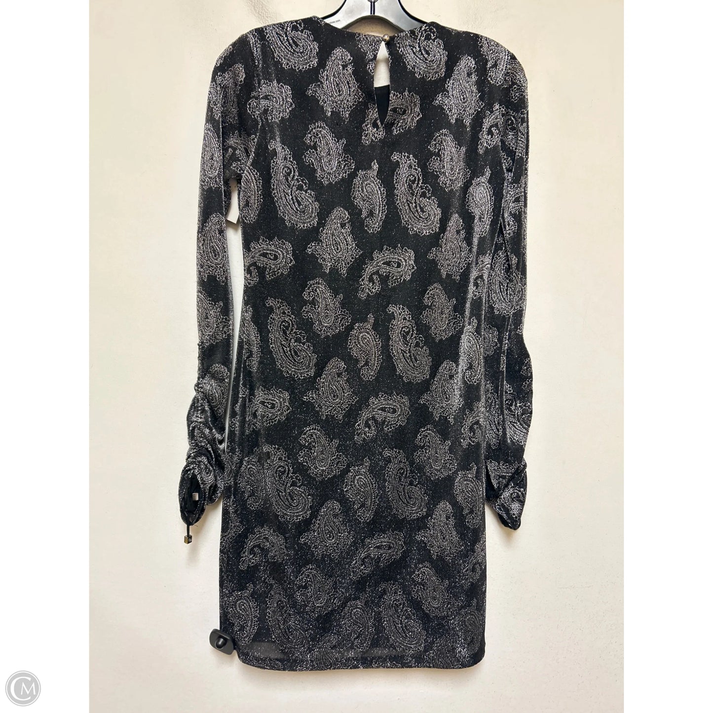 Dress Casual Short By Michael By Michael Kors In Black & Silver, Size: Xs