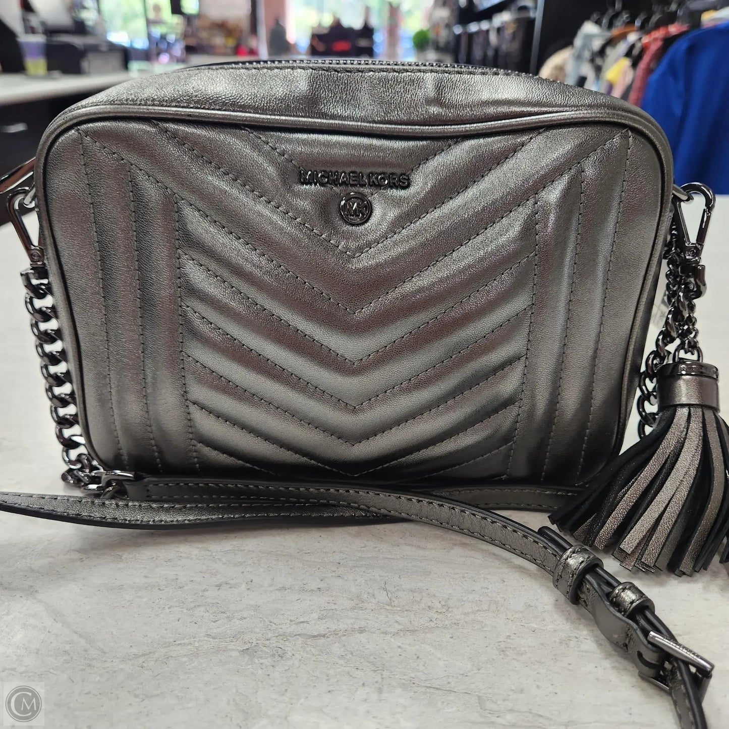 Crossbody Designer By Michael Kors, Size: Small