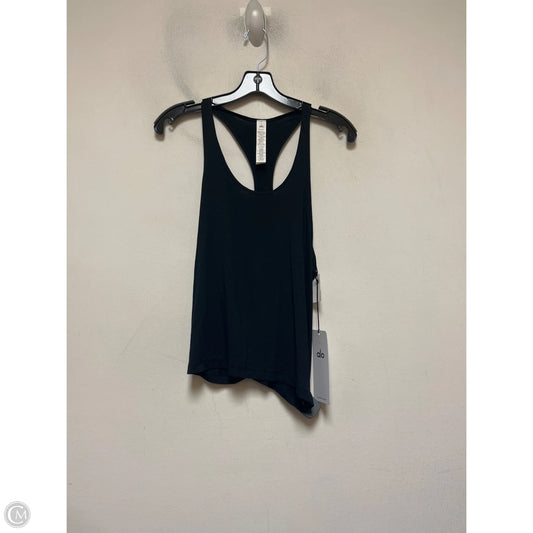 Athletic Tank Top By Alo In Black, Size: S