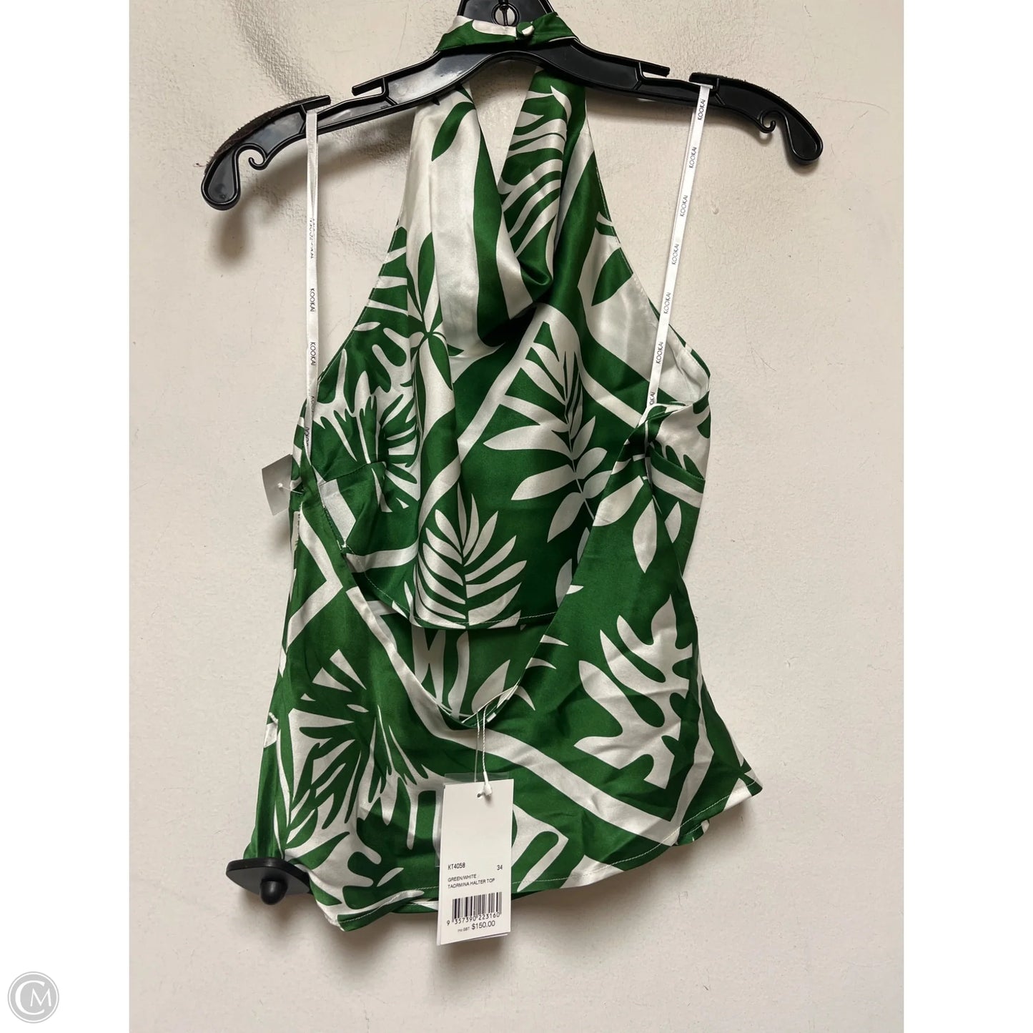 Top Sleeveless By Clothes Mentor In Tropical Print, Size: S