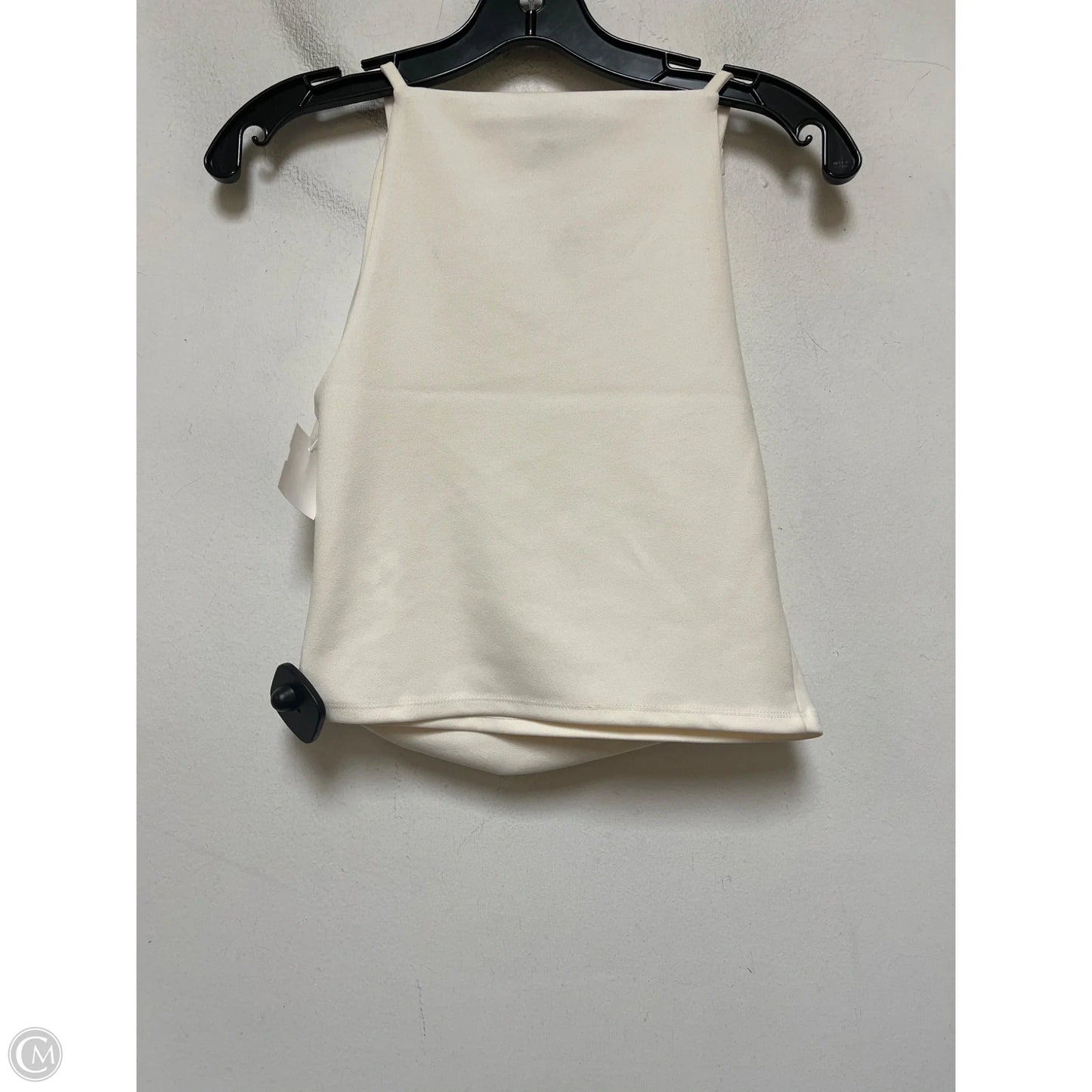 Top Sleeveless By Express In Ivory, Size: S