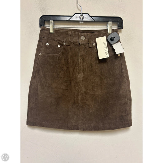 Skirt Mini & Short By Blanknyc In Brown, Size: 2