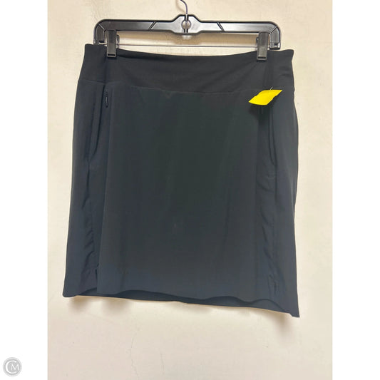 Athletic Skort By Athleta In Black, Size: 10