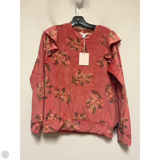 Sweater By Lc Lauren Conrad In Floral Print, Size: S