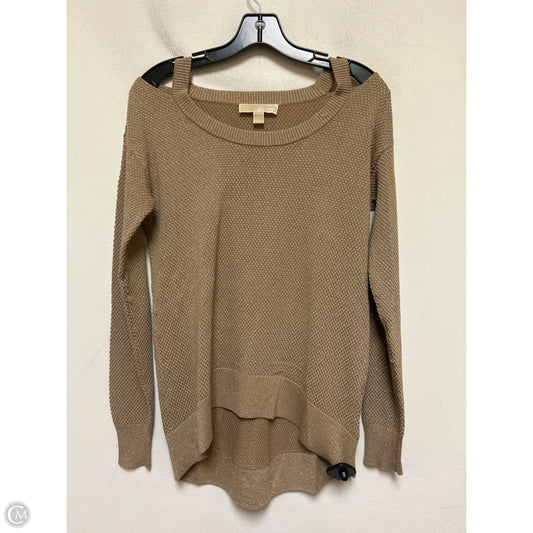 Top Long Sleeve By Michael By Michael Kors In Tan, Size: Xs
