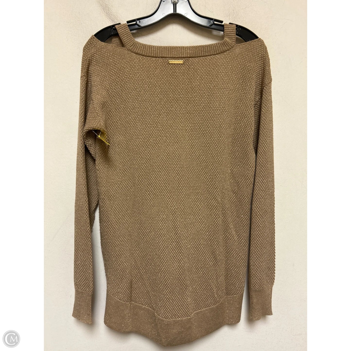 Top Long Sleeve By Michael By Michael Kors In Tan, Size: Xs