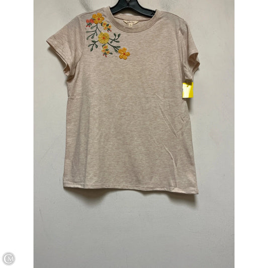 Top Short Sleeve By Matilda Jane In Floral Print, Size: S
