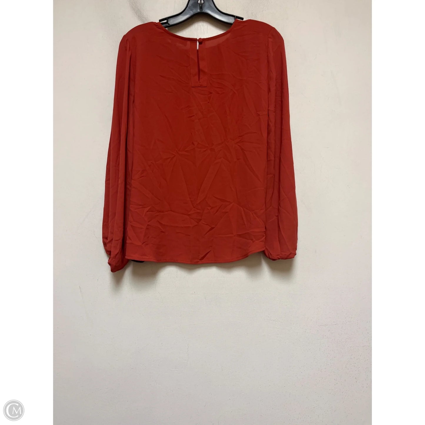 Top Long Sleeve By Loft In Copper, Size: Xs