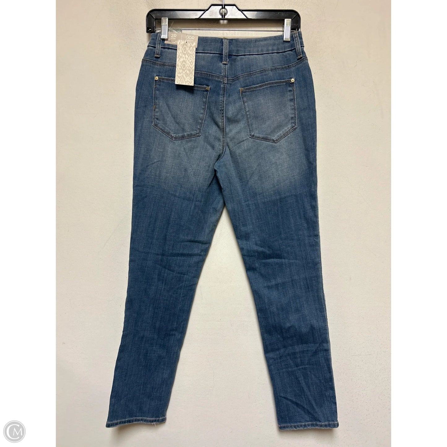 Jeans Skinny By Chicos In Blue Denim, Size: 2