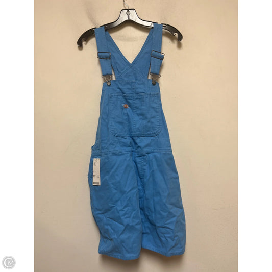 Shortalls By Dickies In Blue, Size: Xl