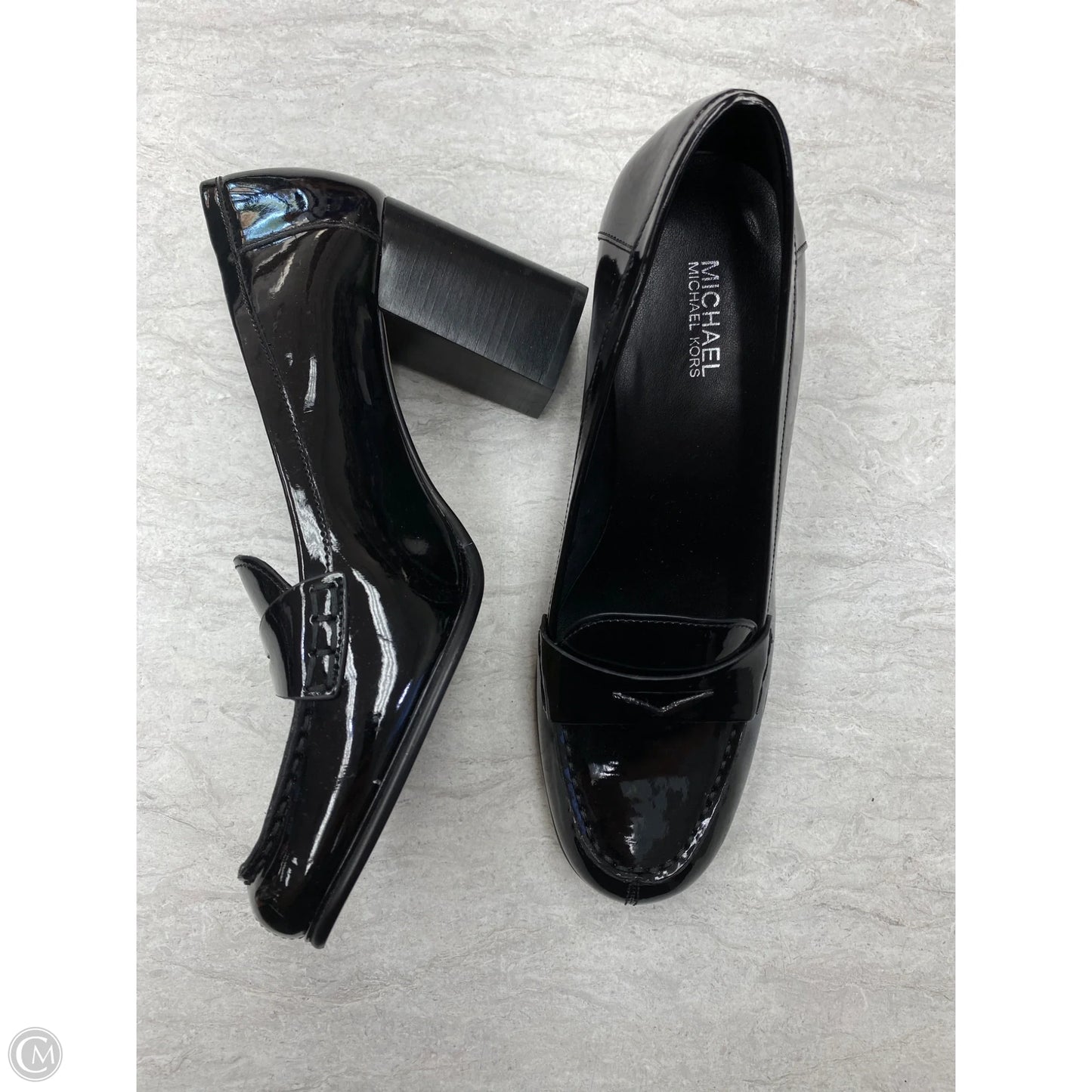Shoes Heels Block By Michael By Michael Kors In Black, Size: 8