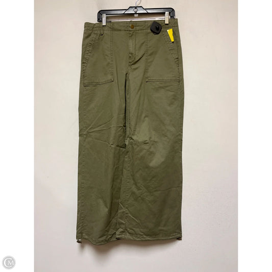 Pants Wide Leg By Banana Republic In Green, Size: 10