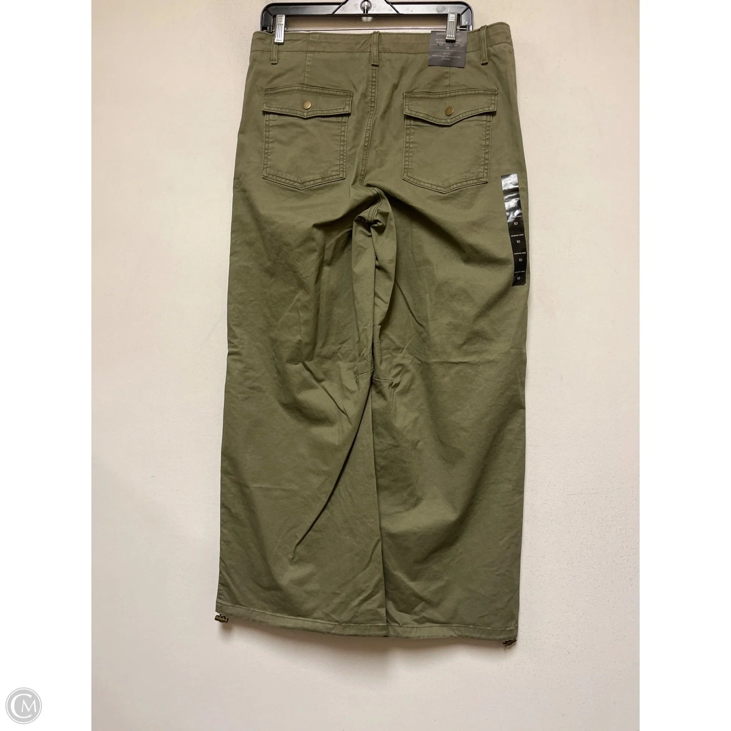 Pants Wide Leg By Banana Republic In Green, Size: 10