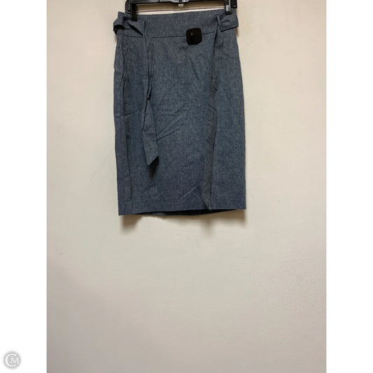 Skirt Mini & Short By Ann Taylor In Blue, Size: 2