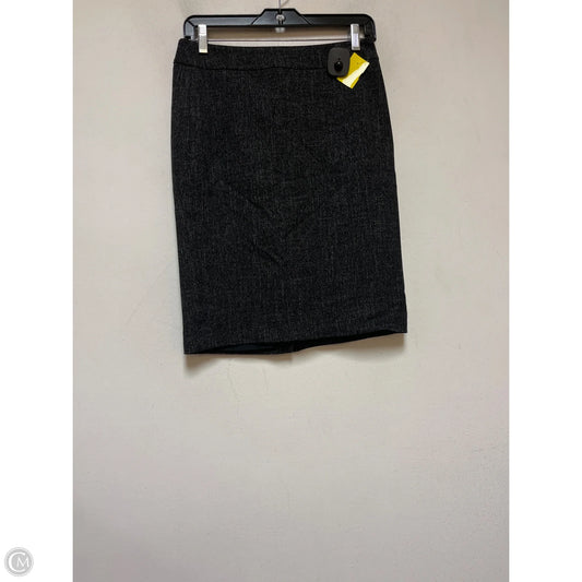 Skirt Mini & Short By Ann Taylor In Grey, Size: 0
