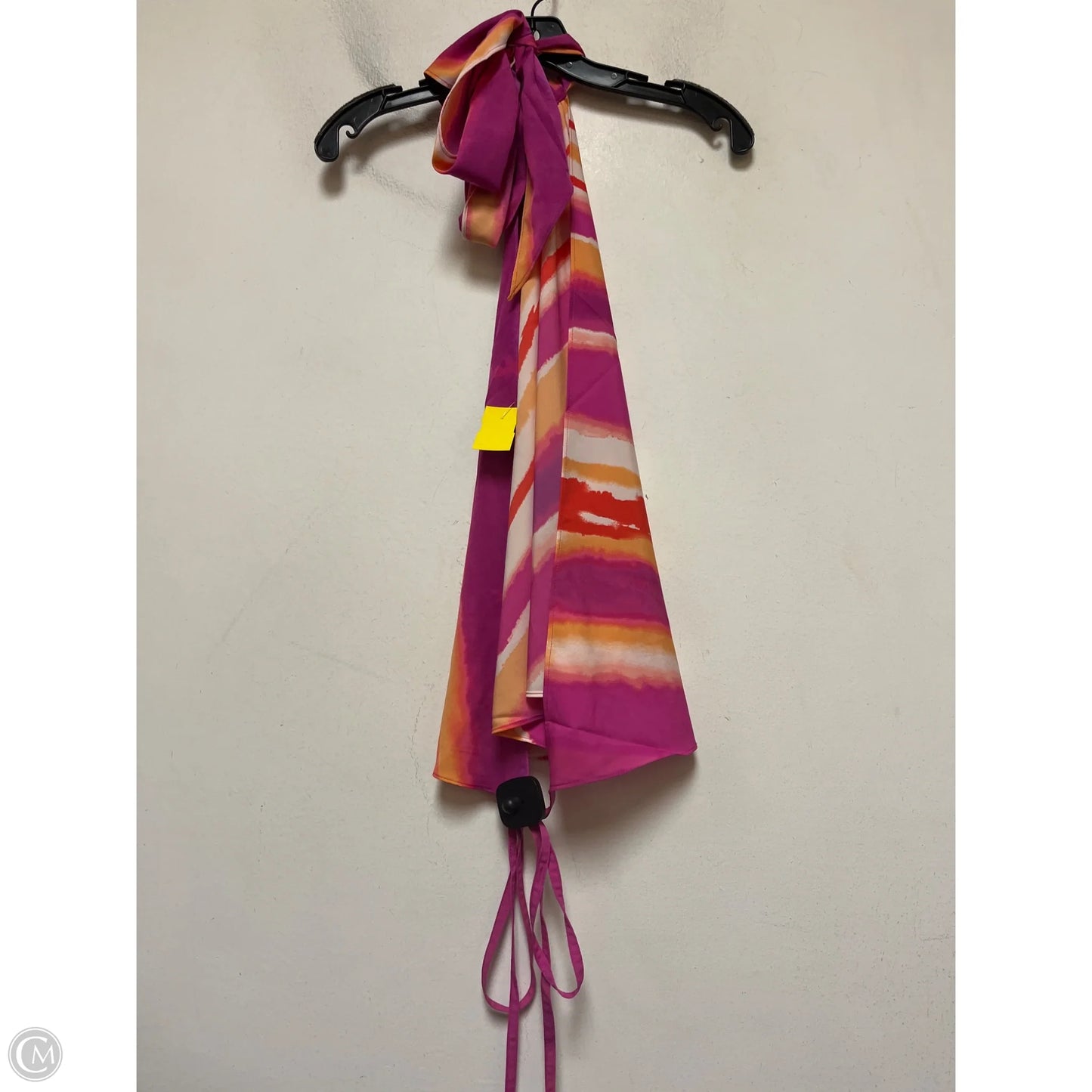 Top Sleeveless By Natori In Orange & Pink, Size: S