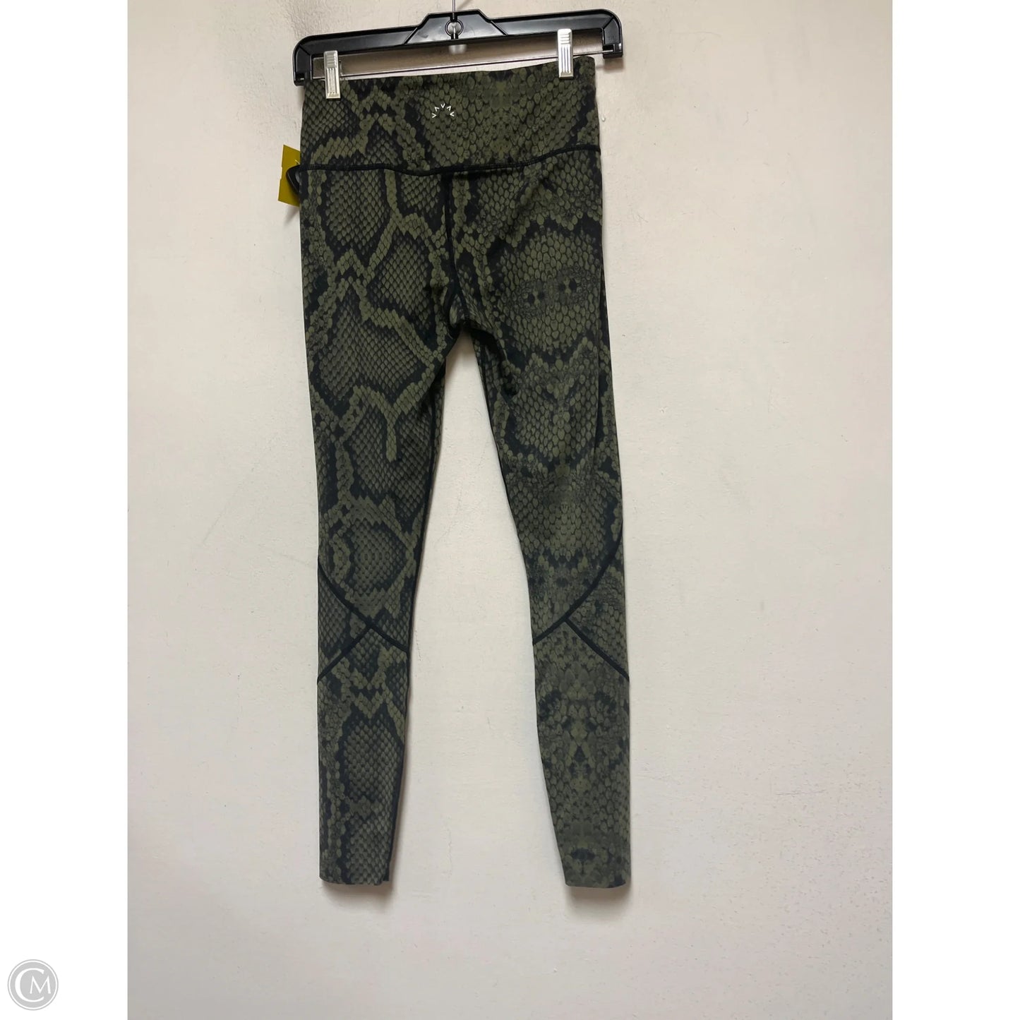 Athletic Leggings By Varley In Snakeskin Print, Size: Xs