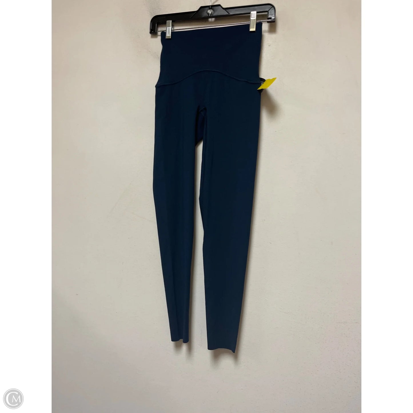 Athletic Leggings By Spanx In Navy, Size: Xs