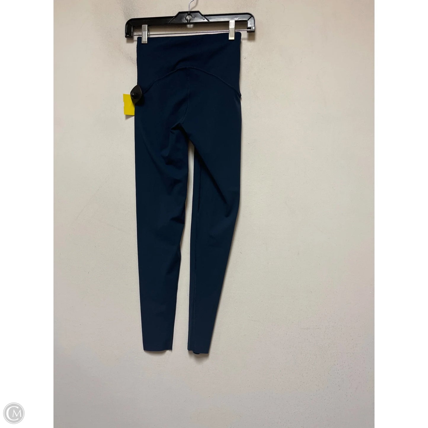 Athletic Leggings By Spanx In Navy, Size: Xs