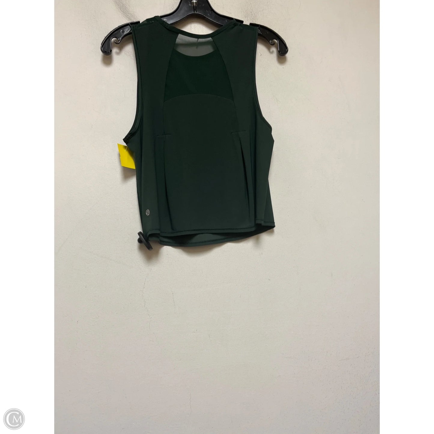 Athletic Tank Top By Lululemon In Green, Size: S