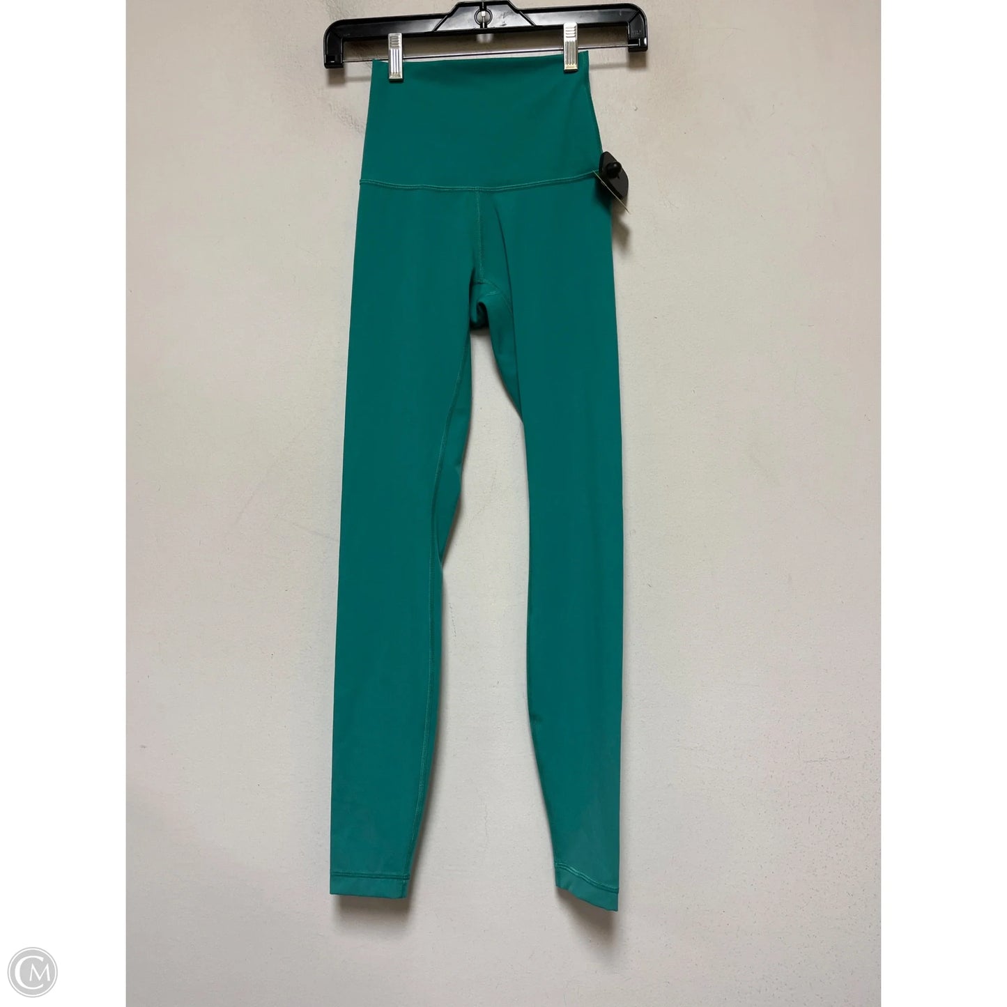 Athletic Leggings By Lululemon In Green, Size: 2