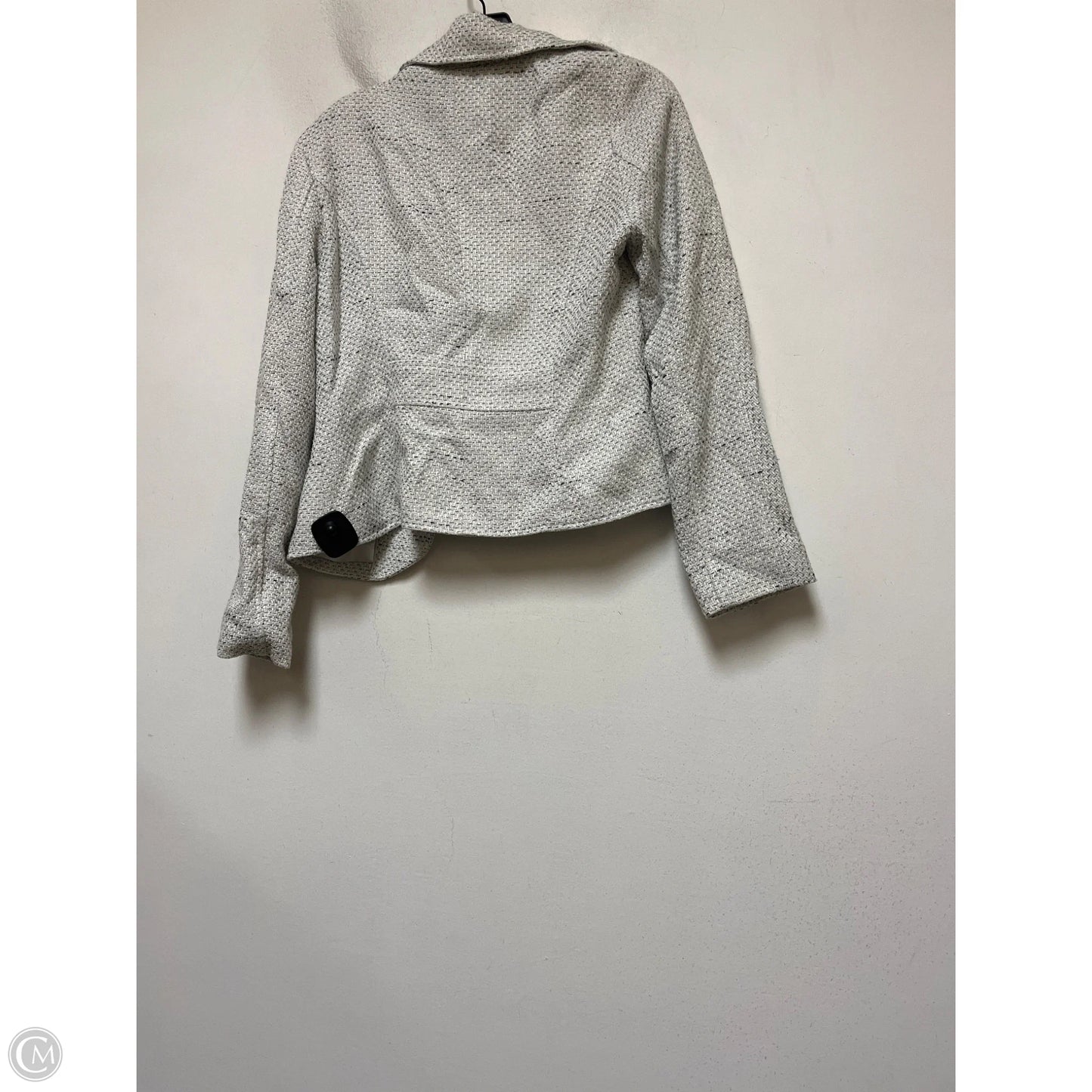 Blazer By White House Black Market In Grey & White, Size: S
