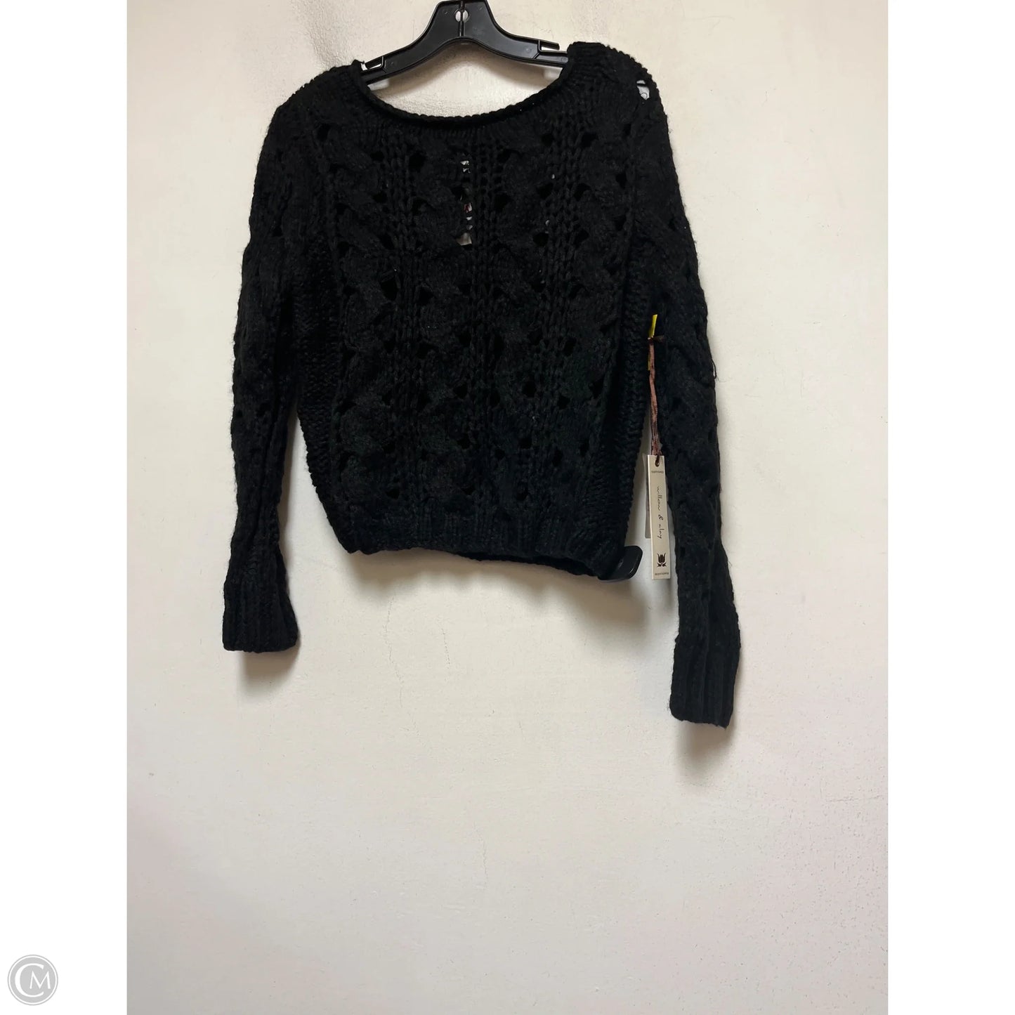 Sweater By Willow & Clay In Black, Size: M