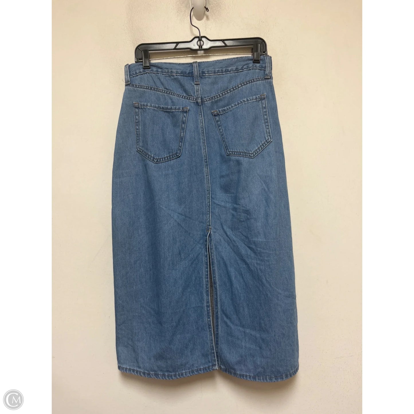 Skirt Maxi By Old Navy In Blue Denim, Size: 6