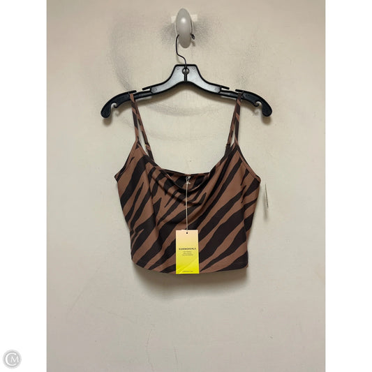 Athletic Tank Top By Summersalt In Animal Print, Size: L
