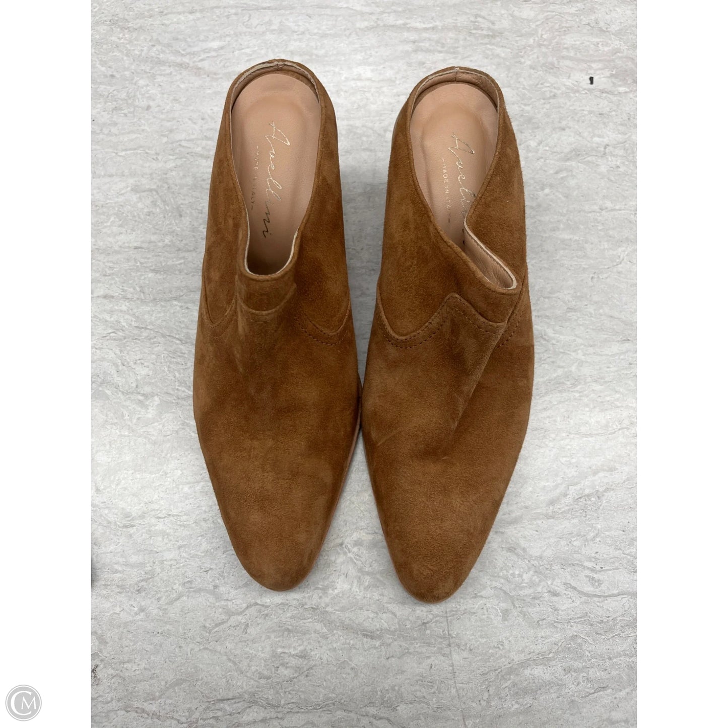 Shoes Heels Block By Clothes Mentor In Tan, Size: 10