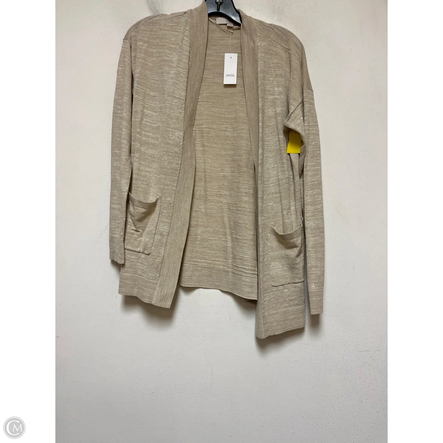 Cardigan By Loft In Tan, Size: Xs