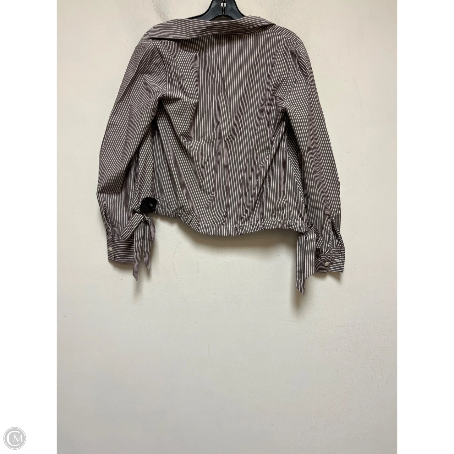 Top Long Sleeve By Loft In Striped Pattern, Size: Xs