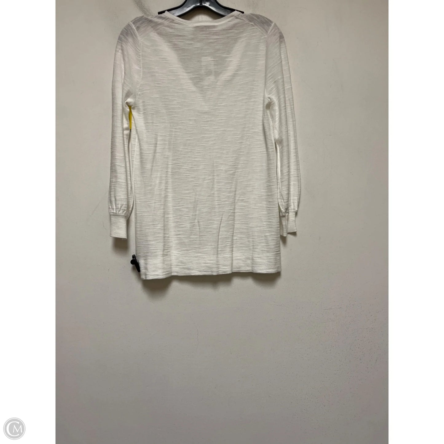Top Long Sleeve By Loft In White, Size: Xs