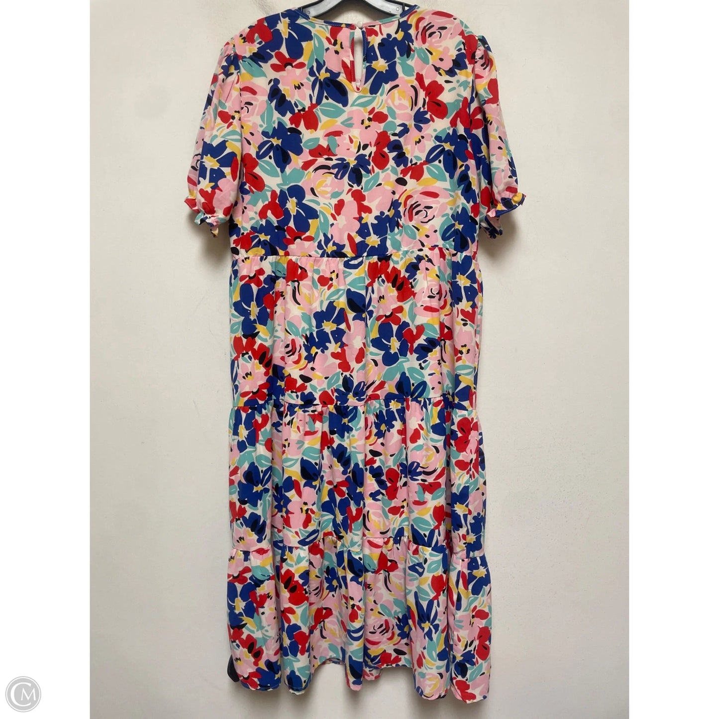 Dress Casual Midi By Prettygarden In Floral Print, Size: L