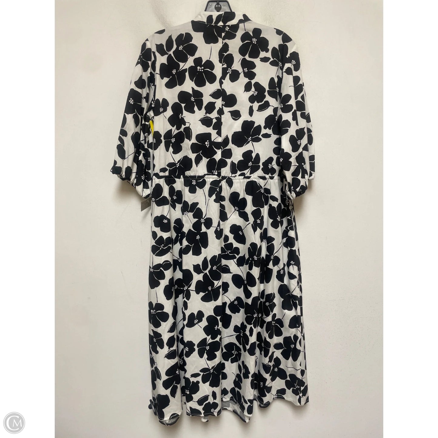 Dress Casual Midi By Clothes Mentor In Floral Print, Size: L