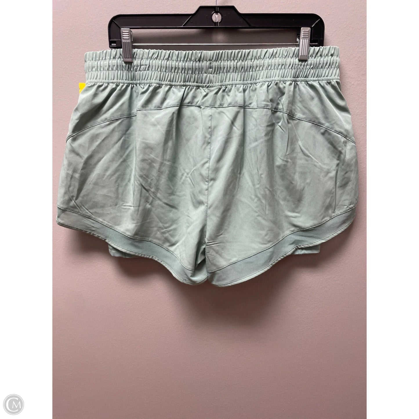 Athletic Shorts By Yogalicious In Green, Size: Xl