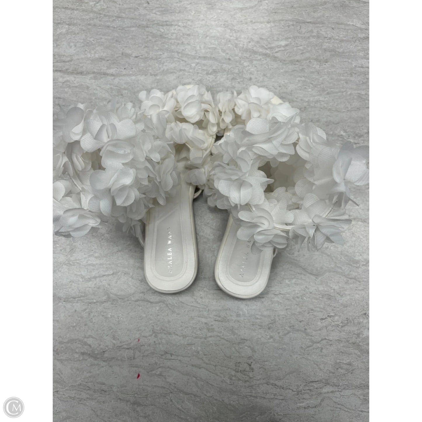 Sandals Flats By Azalea Wang In White, Size: 9