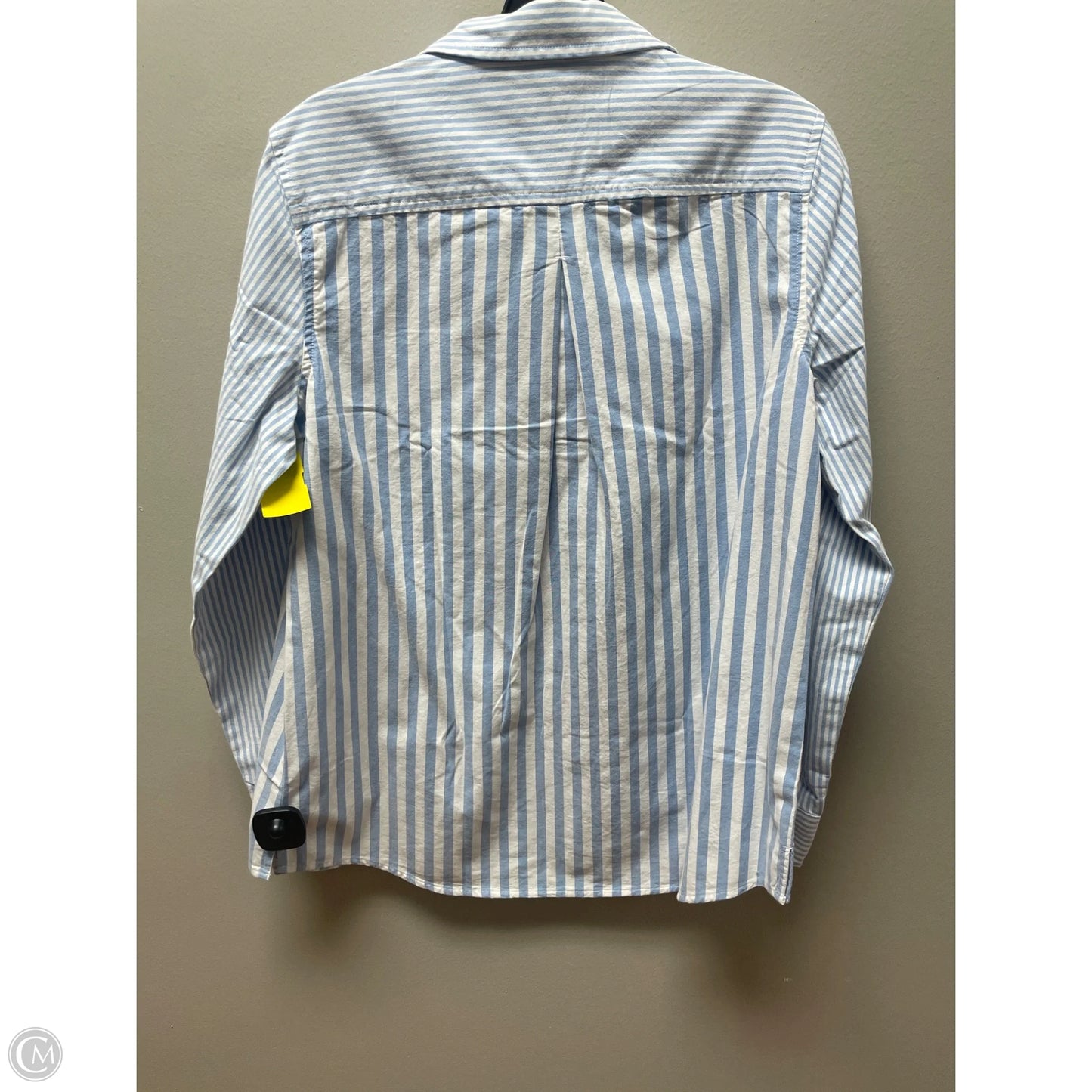 Top Long Sleeve By Vineyard Vines In Striped Pattern, Size: M