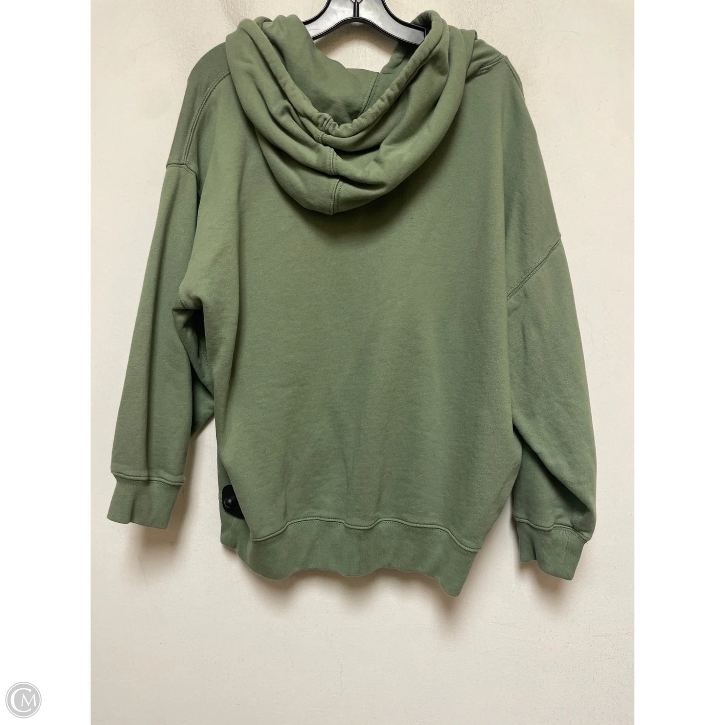 Sweatshirt Hoodie By J. Crew In Green, Size: Xs