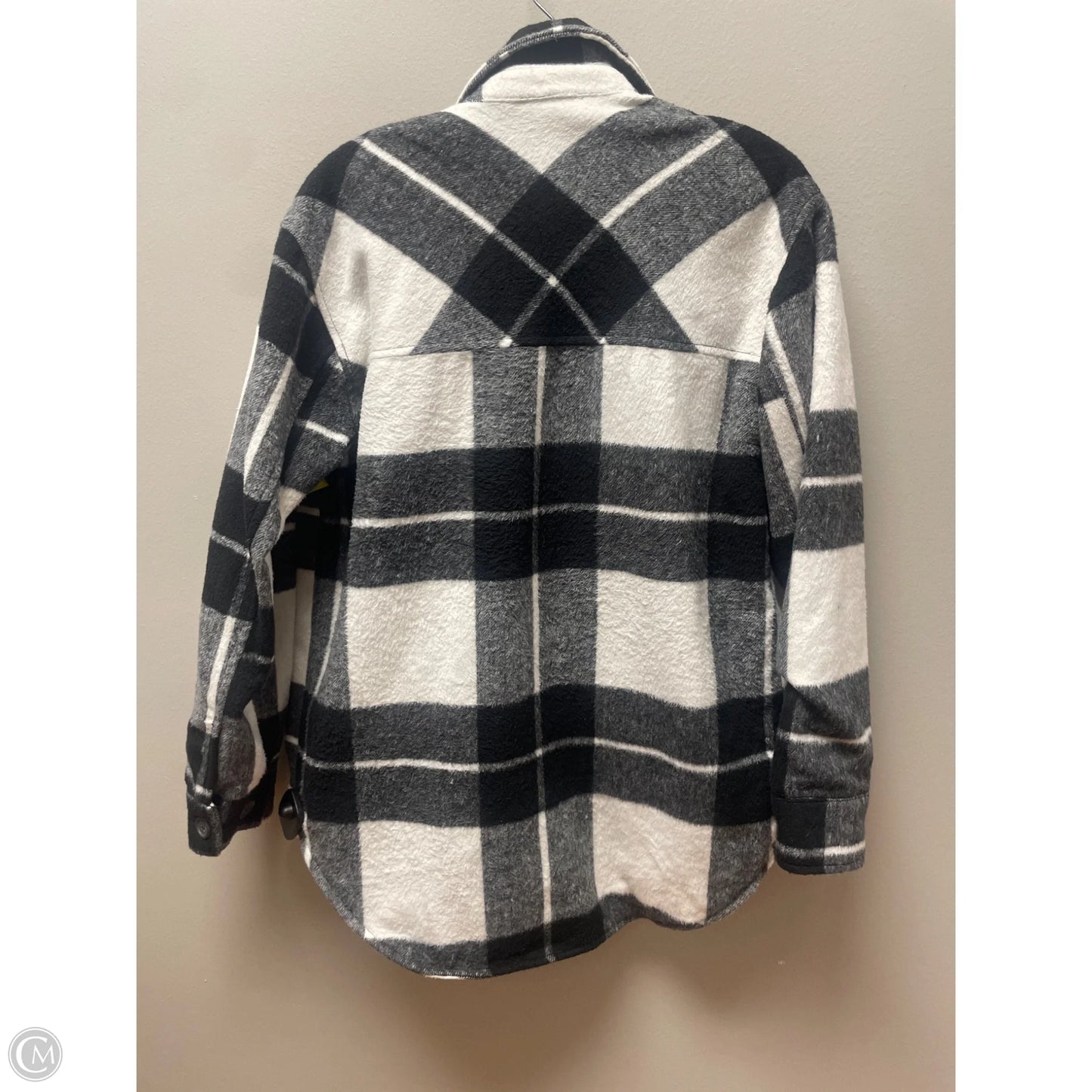 Jacket Shirt By Thread And Supply In Plaid Pattern, Size: Xs
