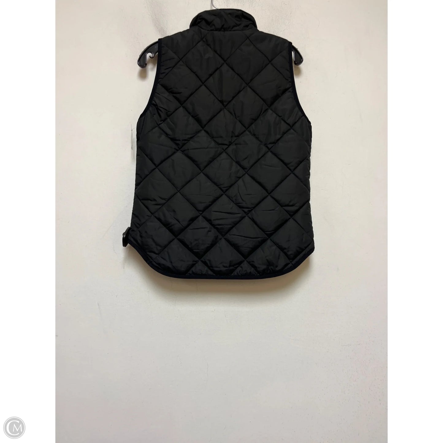 Vest Puffer & Quilted By J. Crew In Black, Size: Xs