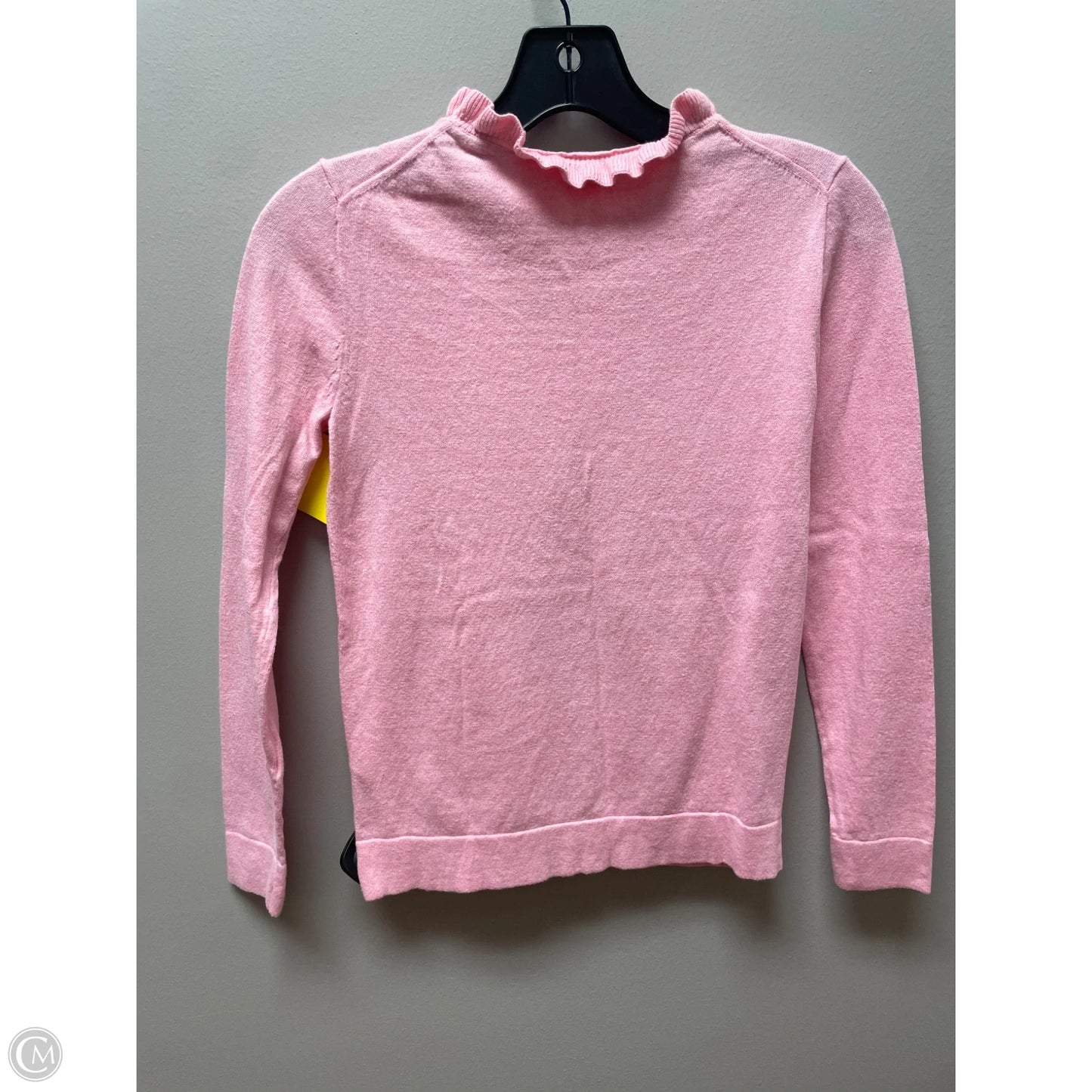 Top Long Sleeve By J. Crew In Pink, Size: Xxs