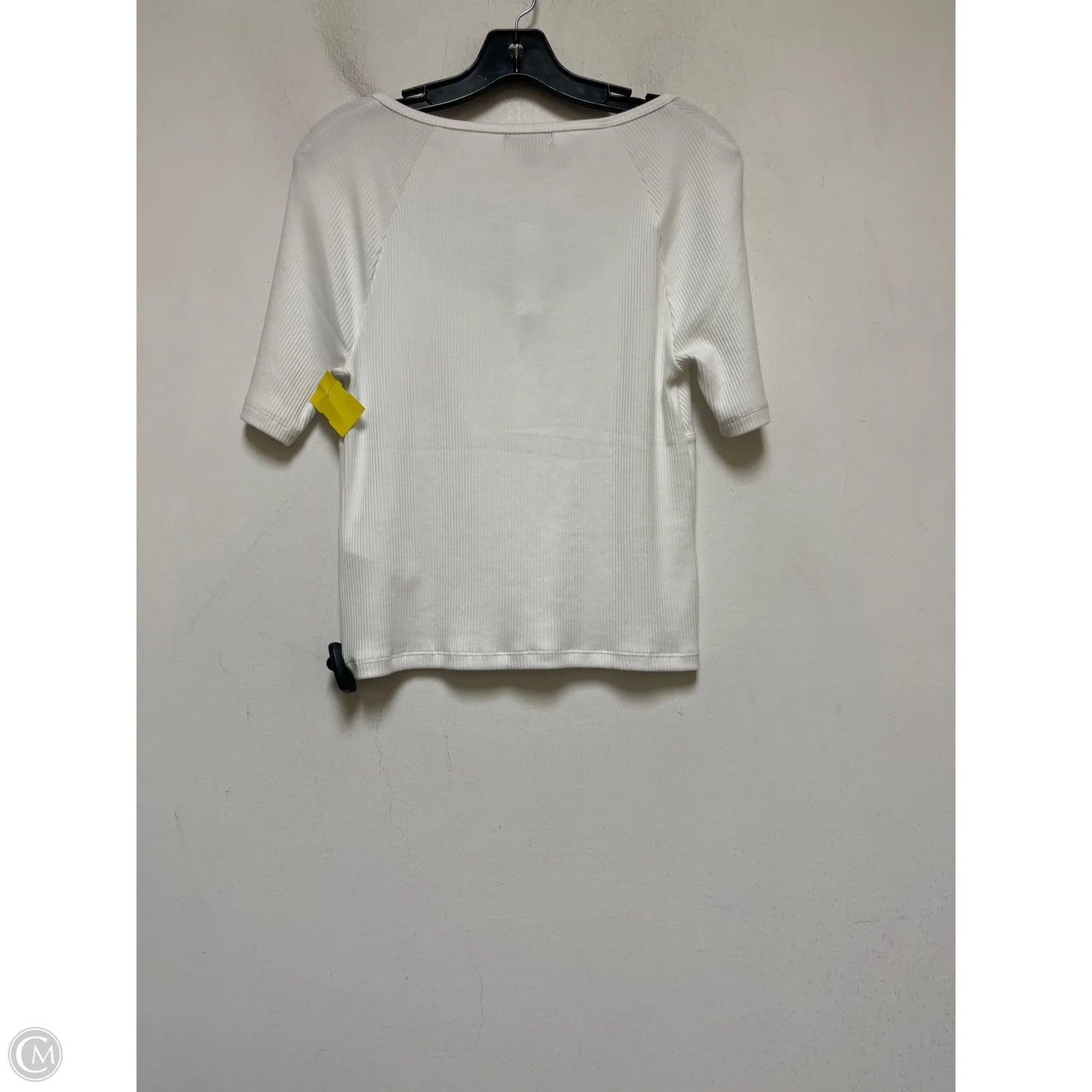 Top Short Sleeve By J. Crew In White, Size: M