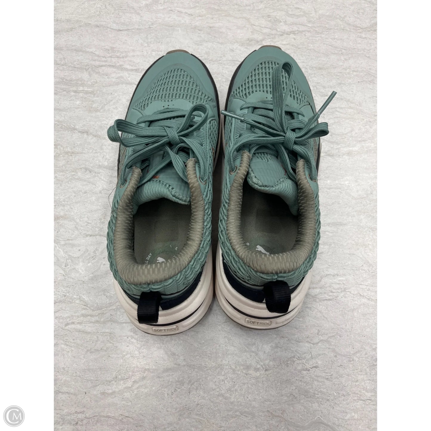 Shoes Athletic By Puma In Green, Size: 8