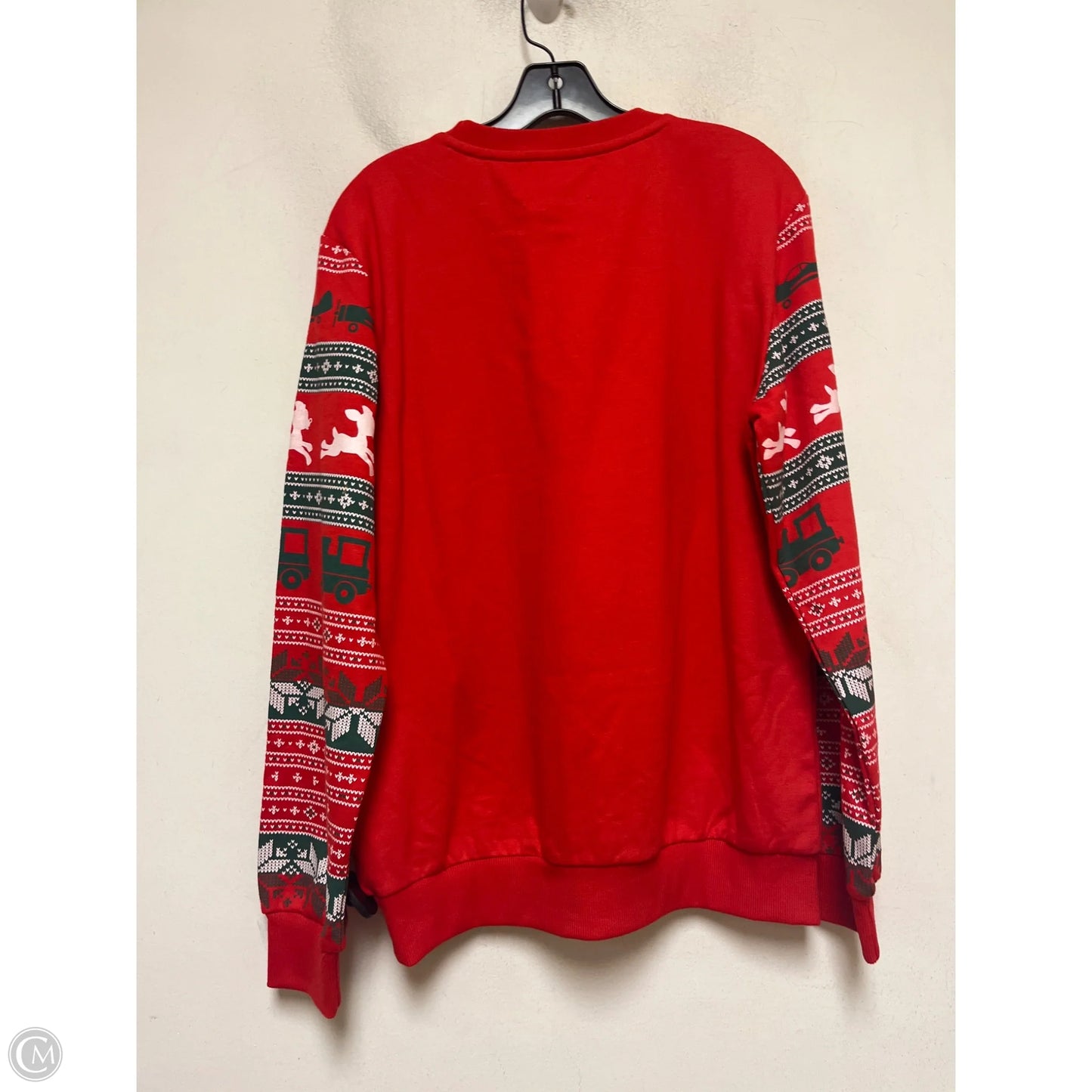 Sweater By Clothes Mentor In Red, Size: M