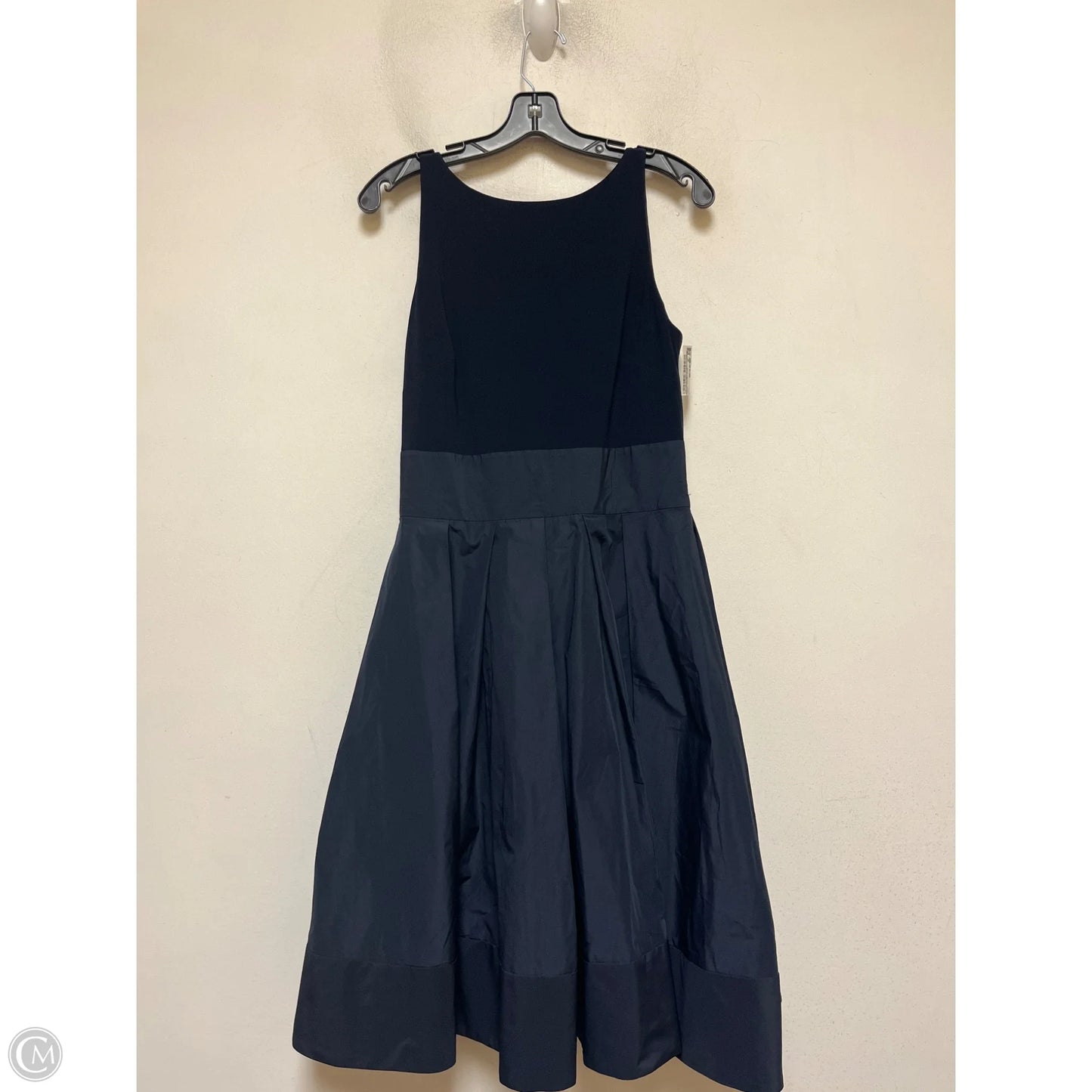 Dress Casual Midi By Lauren By Ralph Lauren In Navy, Size: M