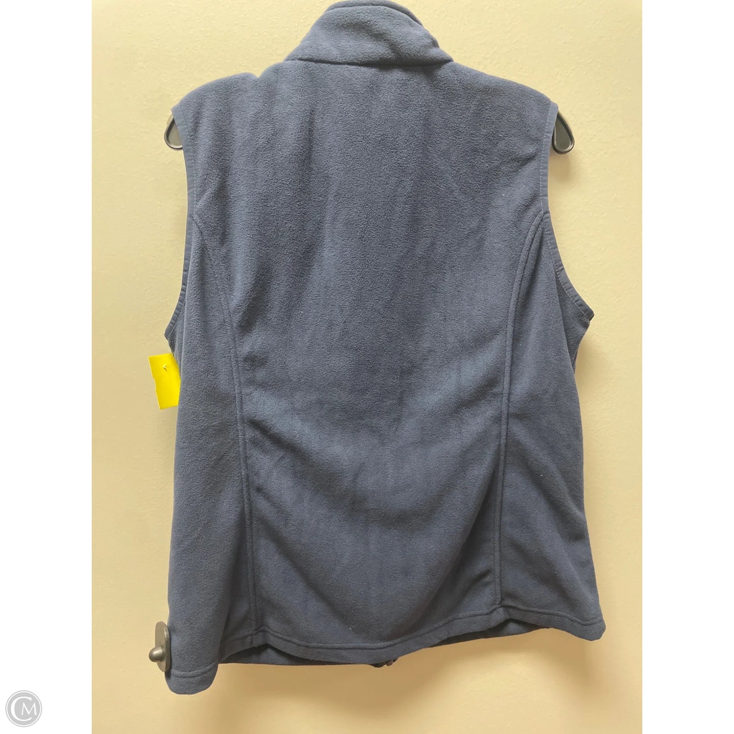 Vest Fleece By Clothes Mentor In Navy, Size: L