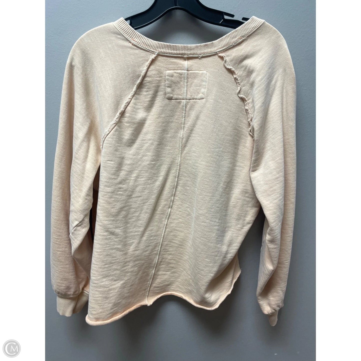 Top Long Sleeve By Pilcro In Orange, Size: M